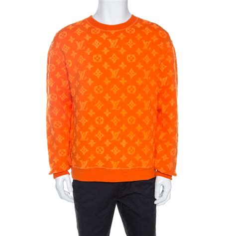 lv sweater orange|Lv jumper men's.